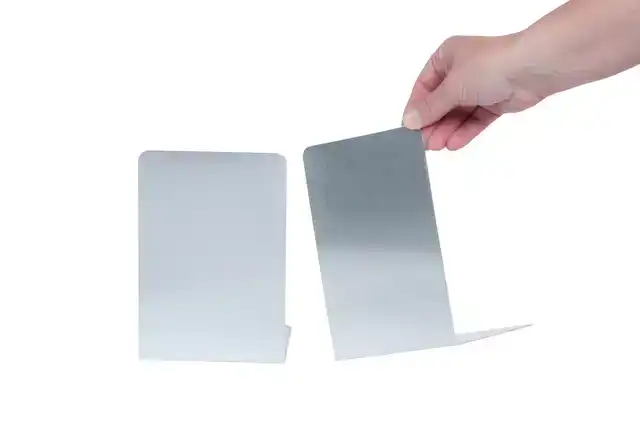 BOEKENSTEUN MAUL 12X12X17.5CM ALUMINIUM