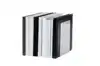 BOEKENSTEUN MAUL 12X12X17.5CM ALUMINIUM