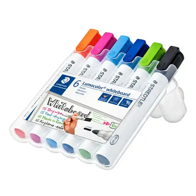 WHITEBOARDMARKER STAEDTLER LUMO 351 6ST