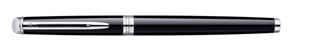 VULPEN WATERMAN HEMISP CT M LAK ZWART