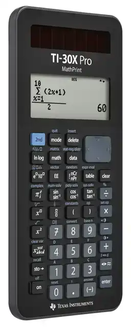 REKENMACHINE TEXAS TI-30X PRO MATHPRINT