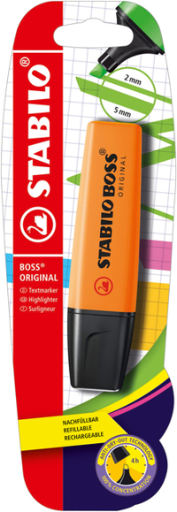 MARKEERSTIFT STABILO BOSS 70/54 BLISTER