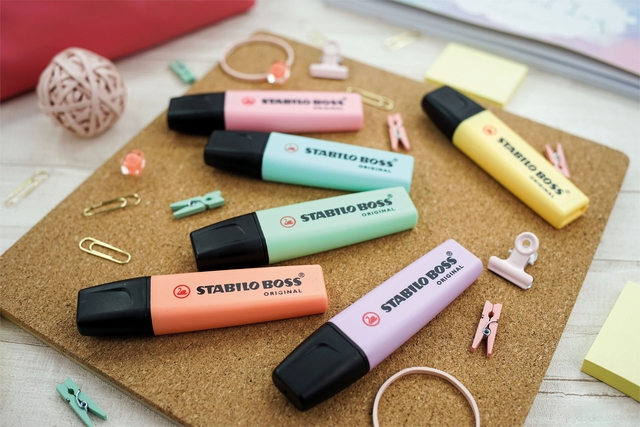 MARKEERSTIFT STABILO BOSS 70/54 BLISTER