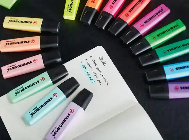MARKEERSTIFT STABILO BOSS 70/33 BLISTER