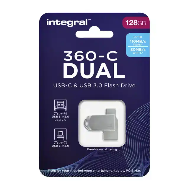 USB-STICK INTEGRAL 3.0 USB-360-C DUAL