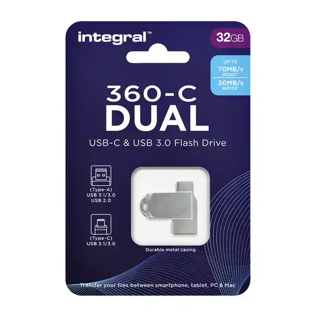 USB-STICK INTEGRAL 3.0 USB-360-C DUAL