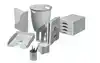 BRIEVENBAK DURABLE ECO A4 GRIJS