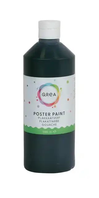 PLAKKAATVERF QREA ZWART 500ML
