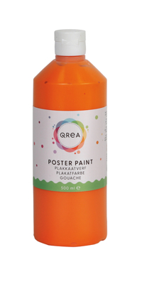 PLAKKAATVERF QREA ORANJE 500ML