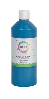 PLAKKAATVERF QREA BLAUW 500ML
