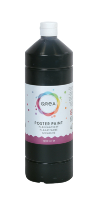 PLAKKAATVERF QREA ZWART 1000ML