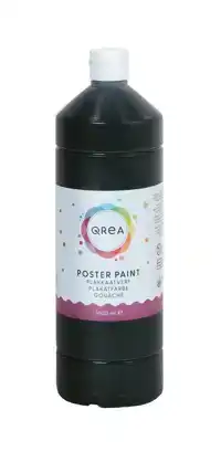 PLAKKAATVERF QREA ZWART 1000ML