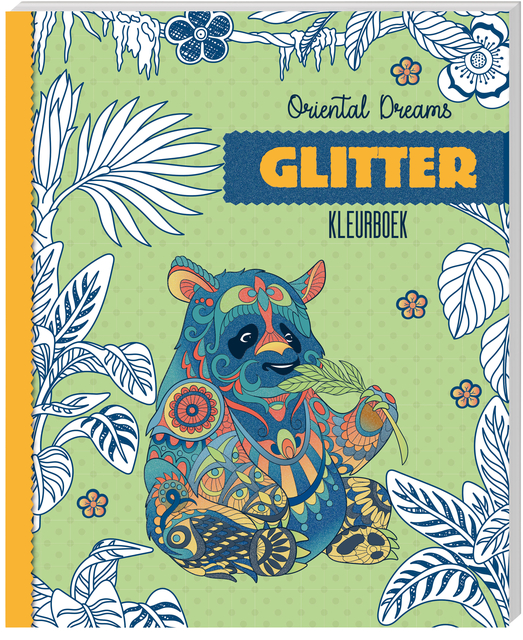 KLEURBOEK INTERSTAT GLITTER ORIENTAL