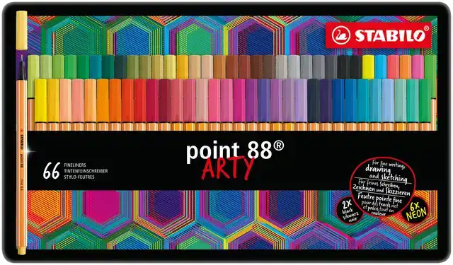 FINELINER STABILO POINT 88/66 ARTY F