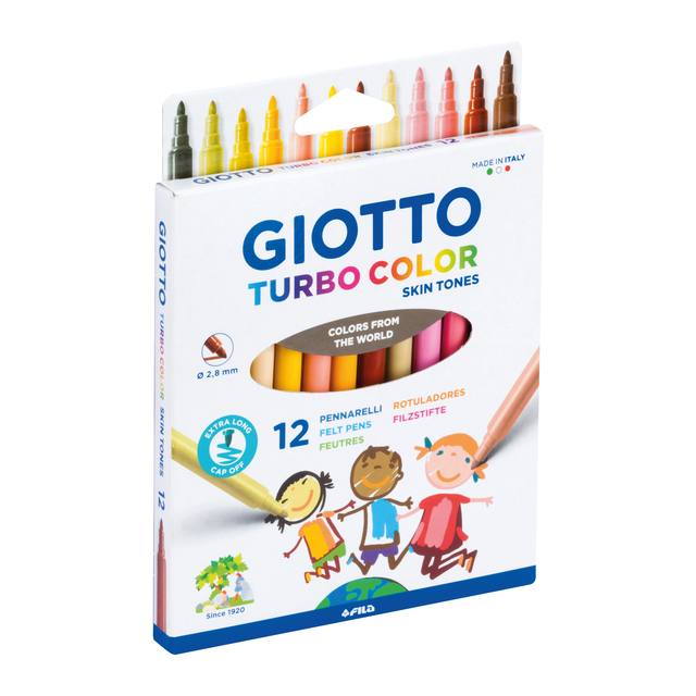 VILTSTIFT GIOTTO TURBO COLOR SKIN TONES