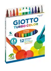 VILTSTIFT GIOTTO TURBO COLOR ASS 12ST