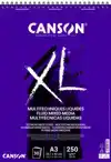MIXED MEDIAPAPIER CANSON XL 250GR A3