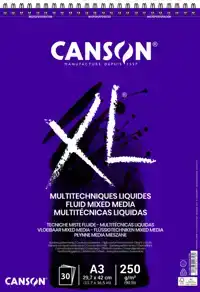MIXED MEDIAPAPIER CANSON XL 250GR A3