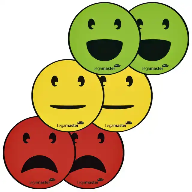 MAGNEET LEGAMASTER EMOTICON 50MM