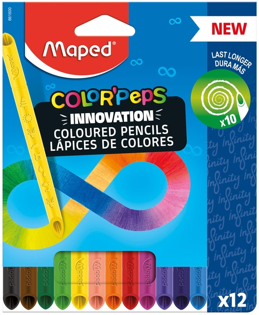 KLEURPOTLOOD MAPED COLORPEPS INFINITY