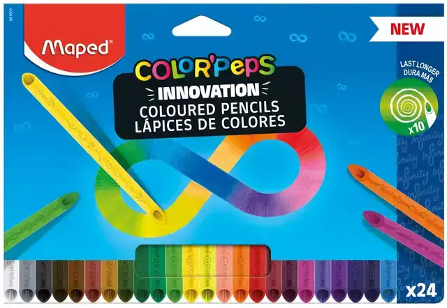 KLEURPOTLOOD MAPED COLORPEPS INFINITY