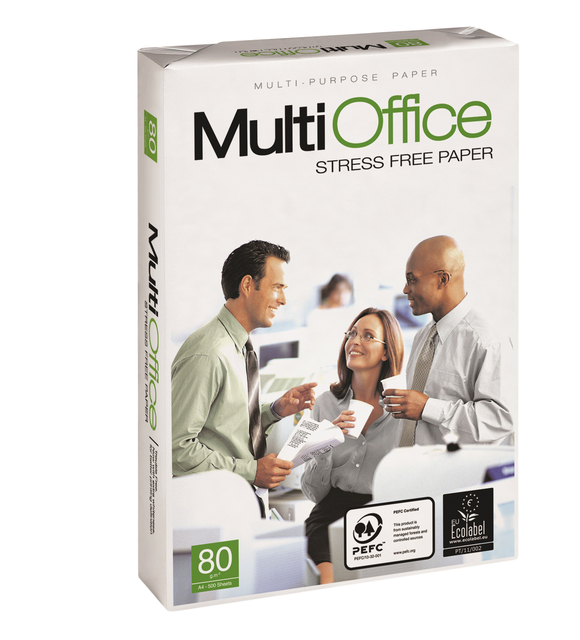 KOPIEERPAPIER MULTIOFFICE A4 80GR WIT