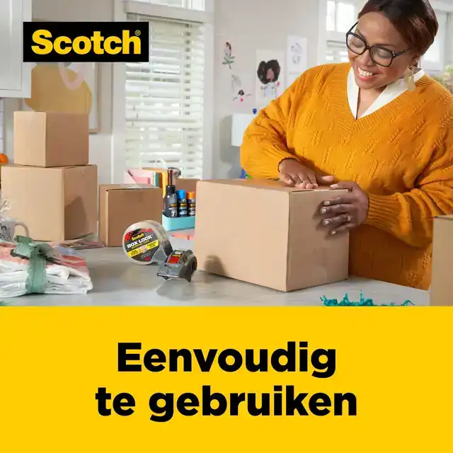 VERPAKKINGSTAPE SCOTCH BOX LOCK 3950-EF