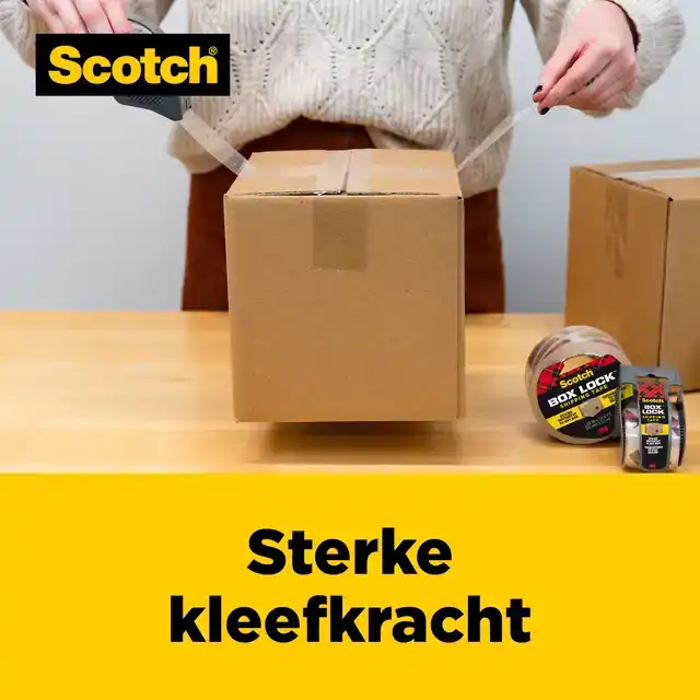 VERPAKKINGSTAPE SCOTCH BOX LOCK 3950-EF