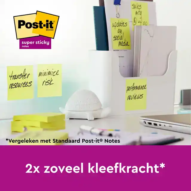 MEMOBLOK POST-IT SUPER STICKY 654