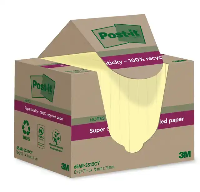 MEMOBLOK POST-IT SUPER STICKY 654