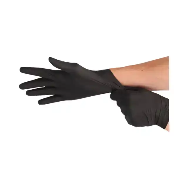 HANDSCHOEN CMT L SOFT NITRIL ZWART