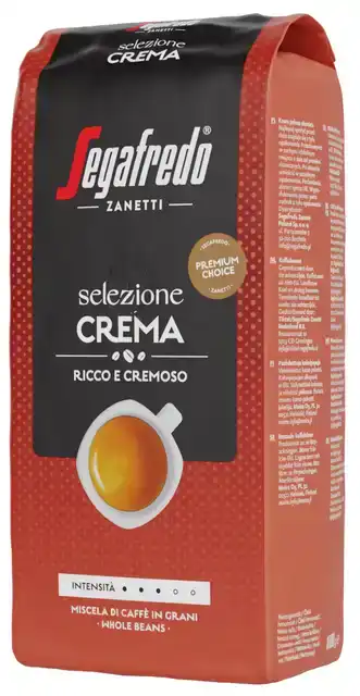 KOFFIE SEGAFREDO CREMA BONEN 1000GR