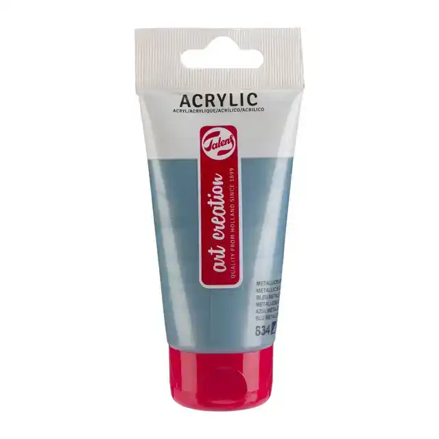 ACRYLVERF TAC 834 METALLICBLAUW TUBE