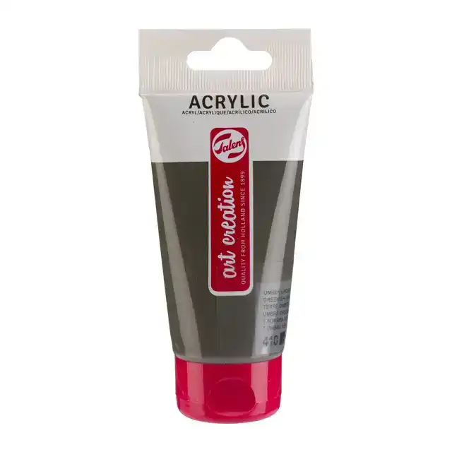 ACRYLVERF TAC 410 OMBER GROENACHTIG