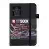 SCHETSBOEK SAKURA 80 ZWARTE VELLEN