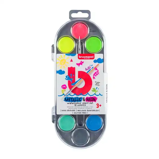 WATERVERFSET BRUYNZEEL KIDS METALLIC EN