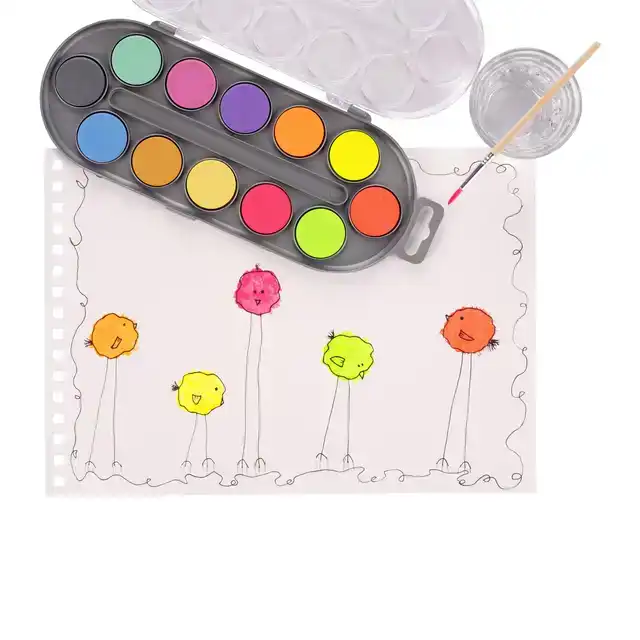 WATERVERF BRUYNZEEL KIDS 12 KLEUREN