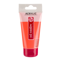 ACRYLVERF TAC 257 REFLEXORANJE TUBE