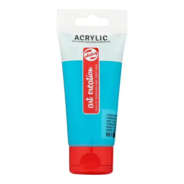 ACRYLVERF TAC 661 TURKOOISGROEN TUBE