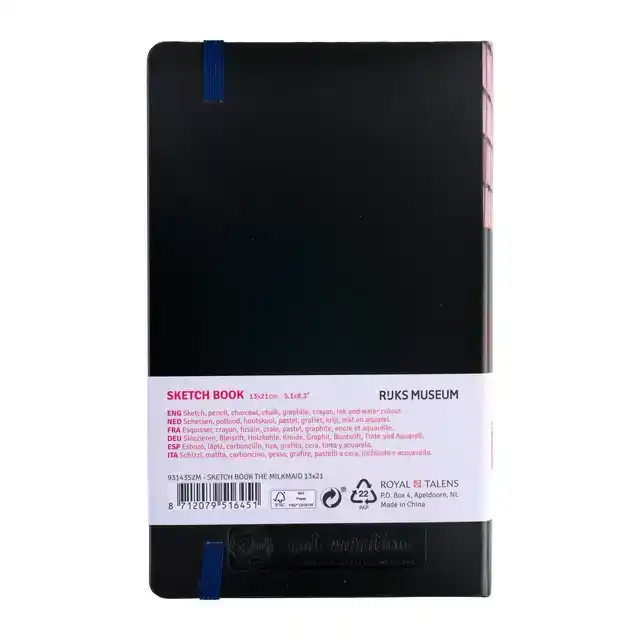SCHETSBOEK TAC 130X210MM MELKMEISJE