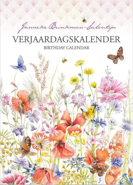 VERJAARDAGSKALENDER JANNEKE BRINKMAN