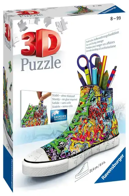 3D PUZZEL RAVENSBURGER SNEAKER GRAFFITI
