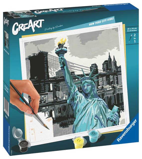 SCHILDEREN OP NUMMERS CREART NEW YORK