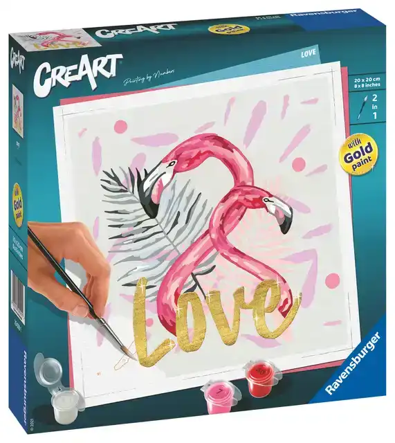 SCHILDEREN OP NUMMERS CREART LOVE