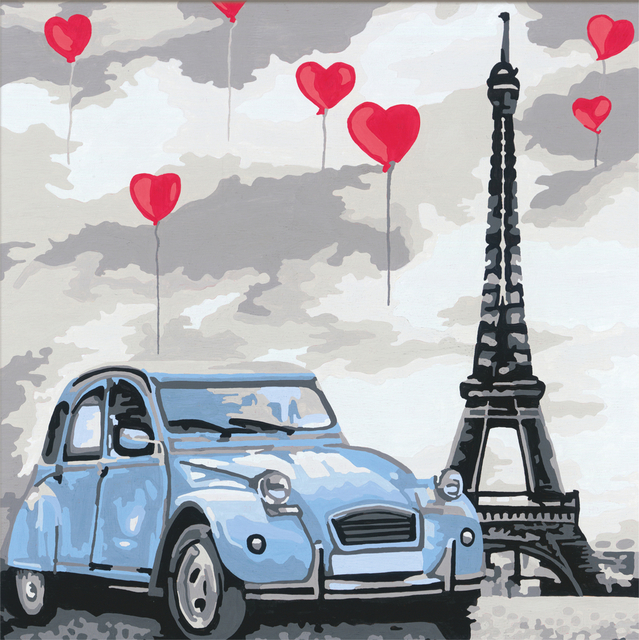 SCHILDEREN OP NUMMERS CREART PARIS