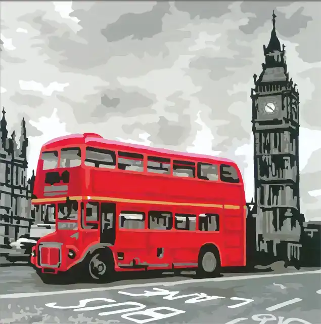 SCHILDEREN OP NUMMERS CREART LONDON