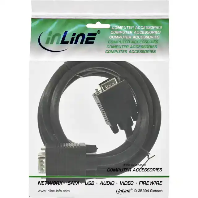 KABEL INLINE S VGA 15HD M-M 2 METER