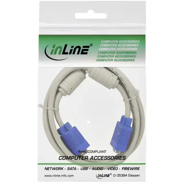 KABEL INLINE S VGA 15HD M-M 2 METER