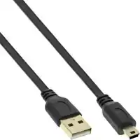 KABEL INLLNE USB-A MINI-B 2.0 2 METER