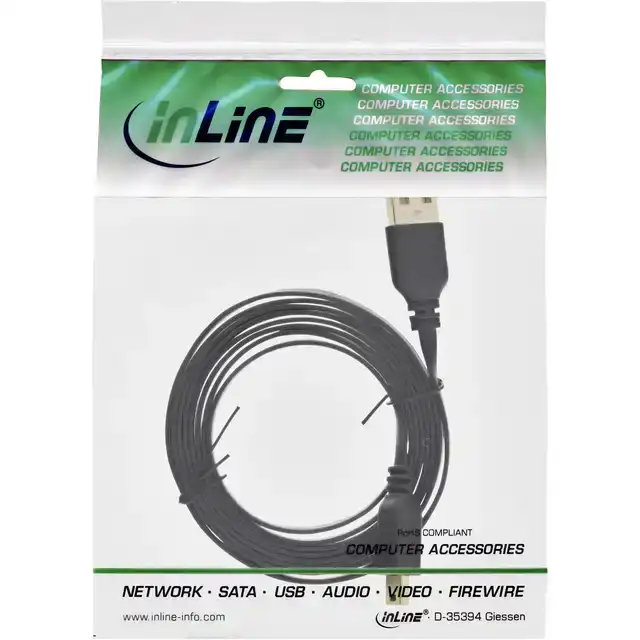 KABEL INLLNE USB-A MINI-B 2.0 2 METER